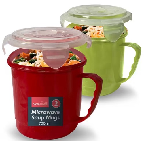 Microwave soup mug 700ml - soup,