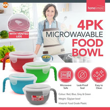 Microwave Soup Bowl with Lid &