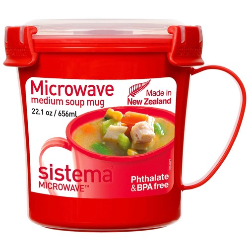 Microwave soup mug 656ml - mug,