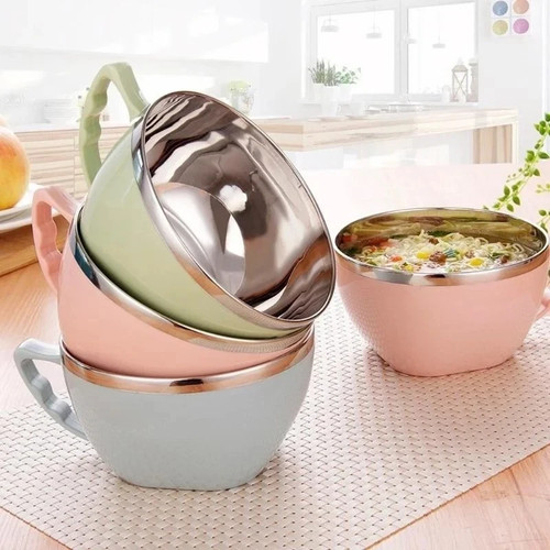 Microwave soup bowl with - 1x,