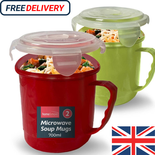 Microwave soup mug - soup,