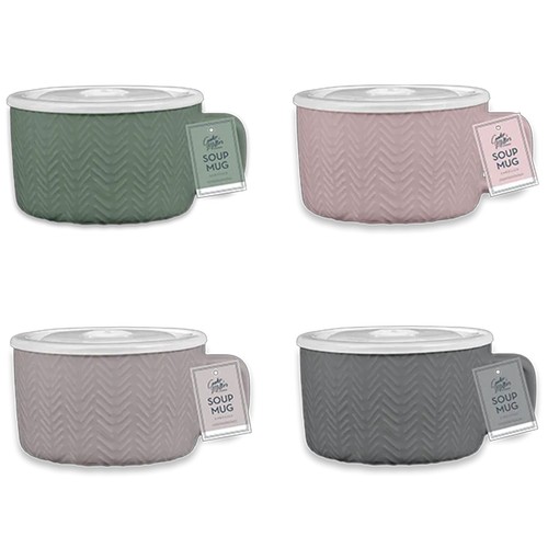 Microwave soup bowl mug - mug, with