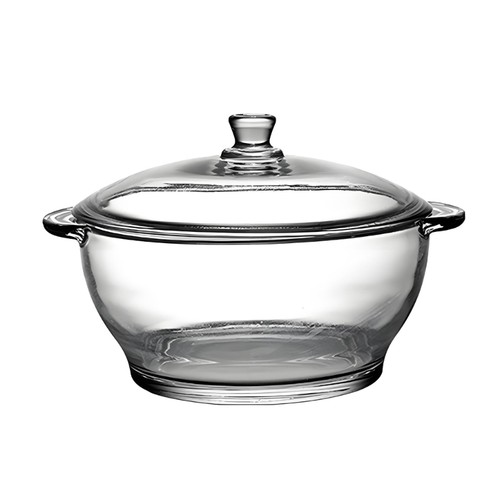 Clear serving bowl - clear,