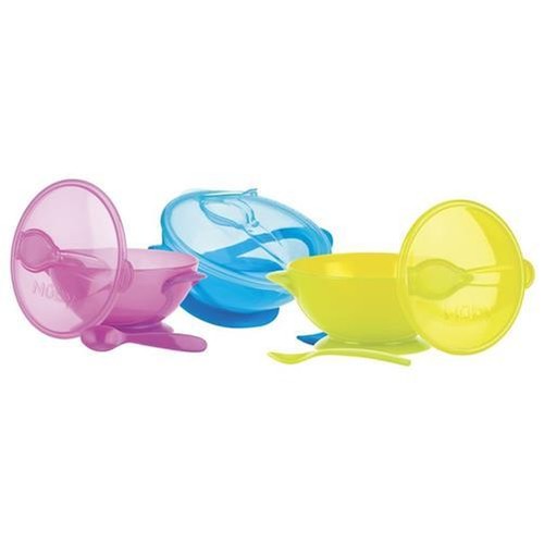 Nuby porridge bowl - nuby, with