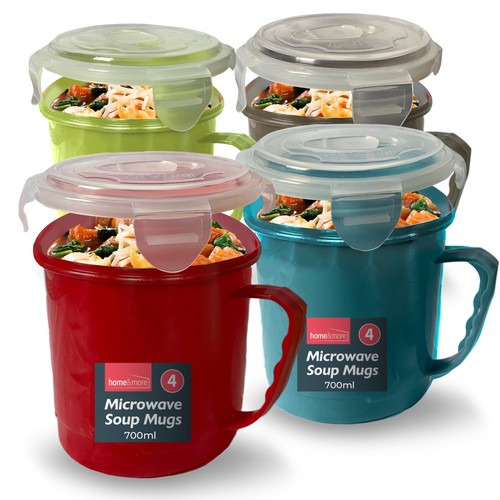 Microwave soup mug - microwave,