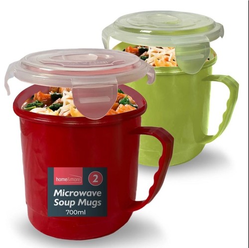 Microwave soup mug 700ml - microwave,
