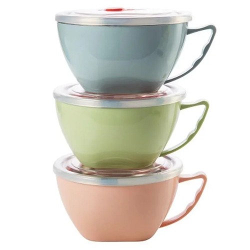 Microwave soup bowl with - soup,